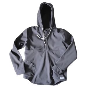 Muttonhead Weatherproof Mountain Hoodie - Lightweight Softshell Grey (unisex)